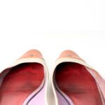 Carolina Herrera Size 40 Beige Orange Cap Toe Slingback – Authenticated Investment Piece | Shaikha's Luxury Closet Abu Dhabi - Image 8