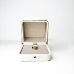 Boucheron 18K Yellow, White & Rose Gold with Brown PVD and Pavé Diamonds  Quatre Classique Large Band Ring — Size 55