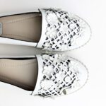 Christian Dior Granville “Flore” Espadrilles in White Laser-Cut Leather with Floral Appliqué — Size 38.5 - Image 4