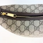 Gucci Ophidia Mini Shoulder Bag in GG Supreme Canvas with Brown Leather Trim - Image 7