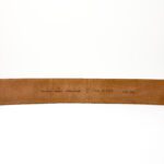 Fendi Mustard Cut Out Leather Belt 90cm - Image 2