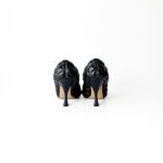 Bottega Veneta Black Matelassé Nappa Quilted Pumps – Size 36.5 - Image 4