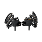 Valentino Black Leather Rockstud Ankle Strap Sandals — Size 37 - Image 6