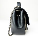 Chanel Business Affinity Flap Bag in Black Caviar Leather - Image 4
