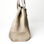 Coach Minetta Chalk Cross-grained Leather Handbag - Image 5