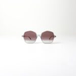 Christian Dior DiorLink2 Sunglasses in Champagne/Clear with Pinkish Lenses