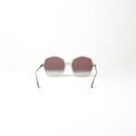 Christian Dior DiorLink2 Sunglasses in Champagne/Clear with Pinkish Lenses - Image 4