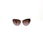 Miu Miu SMU 51P Maroon Cat Eye Sunglasses