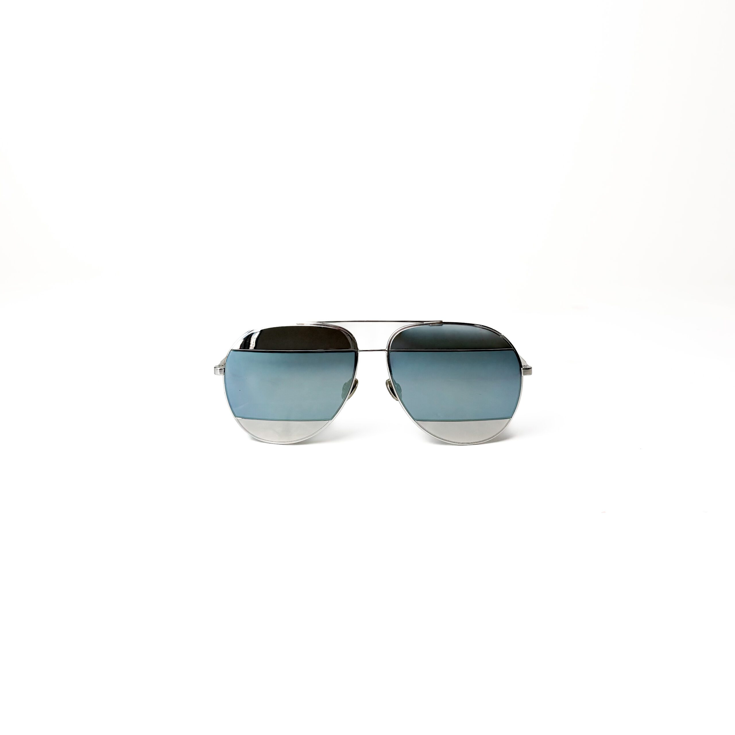 IMG_5663 2 Christian Dior Split1 Aviator Sunglasses - Image 1