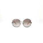 Chloe Gold Round CE122S Sunglasses