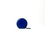 Salvatore Ferragamo Blue Patent Leather Round Coin Purse - Image 3