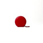 Salvatore Ferragamo Red Leather Round Coin Purse - Image 3
