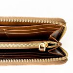 Miu Miu Cognac St. Cocco Lux Zip-Around Wallet - Image 4