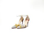 Christian Louboutin Metripump Measuring Tape Heels in Clear PVC – Size 39.5