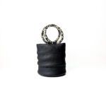 Simon Miller Black Leather Medium Bonsai Bucket Bag