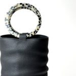 Simon Miller Black Leather Medium Bonsai Bucket Bag - Image 2