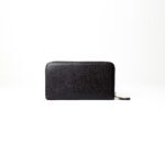 TOM FORD Black Leather TF Zip Around Continental Wallet - Image 3