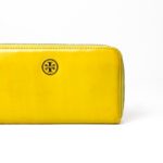 Tory Burch Yellow Leather Long Wallet - Image 2