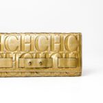Carolina Herrera Gold Monogram Leather Continental Wallet - Image 2