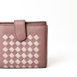 Bottega Veneta Pink/Mauve Intrecciato Leather Bifold Wallet - Image 2