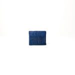 Prada Navy Blue Saffiano Leather Card Holder