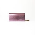 Christian Dior Metallic Pink Patent Leather J’ADIOR Wallet on Chain Clutch - Image 3