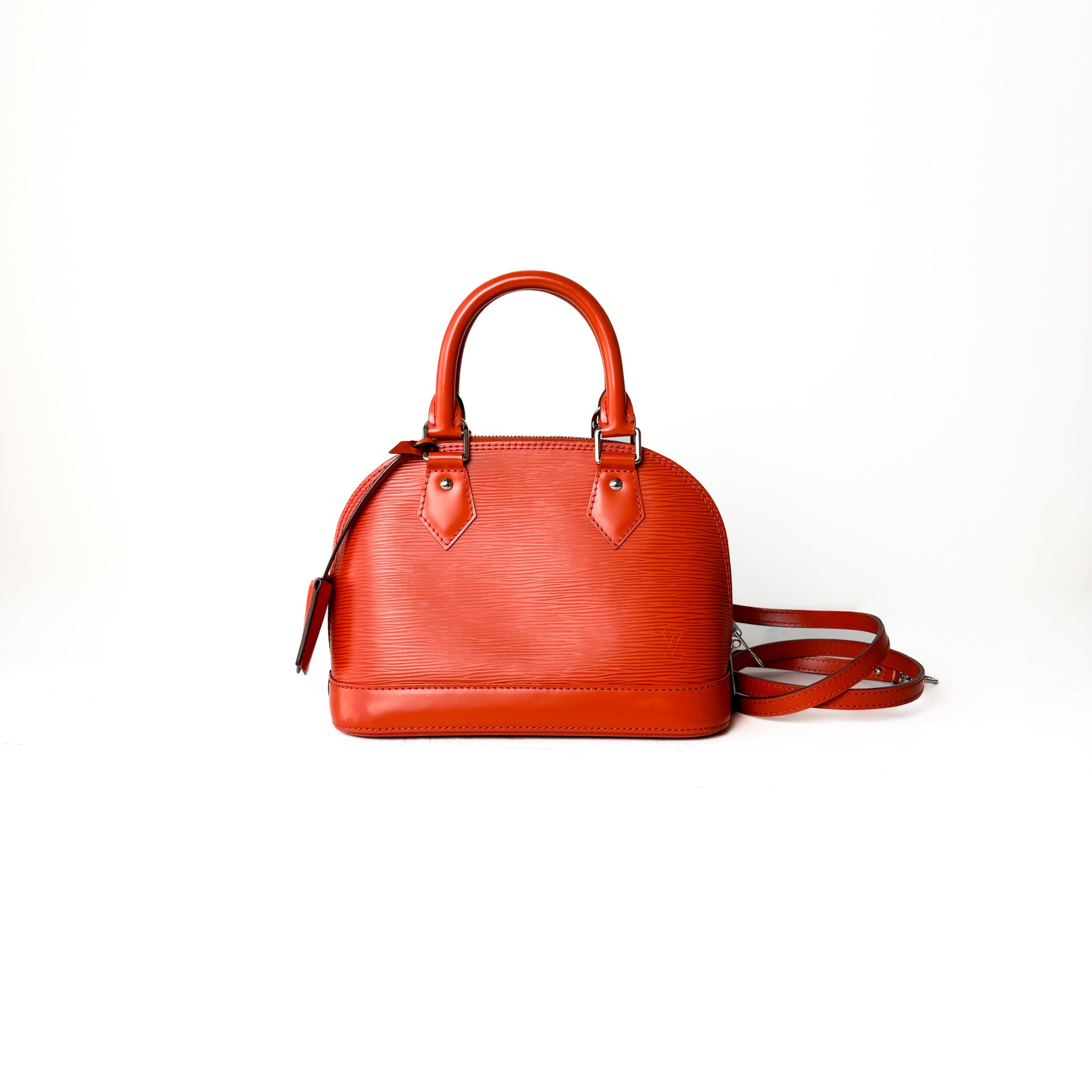 IMG_6883 Louis Vuitton Alma BB in Piment Epi Leather - Image 1