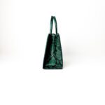 S'uvimol Python Medium Sweet Box Bag (Glossy Green) - Image 4
