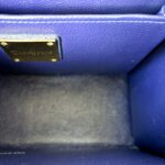 Mayam Purple Python Top Handle Bag - Image 6