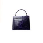 Mayam Purple Python Top Handle Bag - Image 3