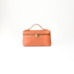 Loro Piana Orange Cinnamon Extra Pocket L19 Leather Bag - Image 3