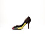 Dolce & Gabbana Multi-Color Peep-Toe Pumps – Size 39 - Image 2