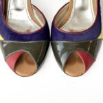 Dolce & Gabbana Multi-Color Peep-Toe Pumps – Size 39 - Image 5