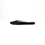 Bottega Veneta Black Intrecciato Leather Flat Slippers – Size 37 - Image 2