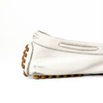 Gucci Bamboo Tassel Slip-On Beige Leather Loafers – Size 40 - Image 7
