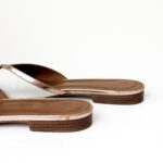 Malone Souliers White / Rose Gold Norah Sandals – Size 37 - Image 4