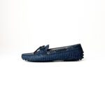 Tod’s Blue Bow Slip-On Loafers – Size 39 - Image 2