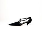 The Row Black Satin Sandals Size 38 - Image 2