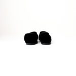 Giuseppe Zanotti Black Maltine Velvet Loafers – Size 37.5 - Image 3