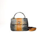 Vance Lee Python-Skin (Python Leather) Handbag