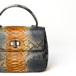 Vance Lee Python-Skin (Python Leather) Handbag - Image 2
