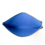 Celine Bicolor Blue/Beige Leather Clutch Bag - Image 4