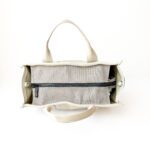 Marc Jacobs “The Tote Bag” Beige Canvas with Black Print - Image 4