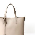 Saint Laurent Beige Leather Shopping Toy Tote - Image 2