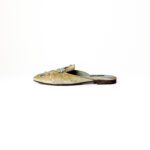 Dolce & Gabbana Light Green Velvet Jackie Mules Size 37 - Image 2