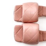 Bottega Veneta Pink Quilted Leather Lido Flat Slides, Size 37 - Image 8