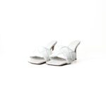 Bottega Veneta White Lido Mule Sandals – Size 36.5