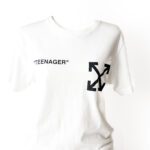 Off-White c/o Virgil Abloh White “Teenager” Bart Simpson T-Shirt – Size XS - Image 2