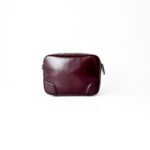Cavalli Class Deep Burgundy/Merlot Studded Camera Bag - Image 3