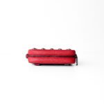 Balmain Poppy Red Pebbled Leather B-Belt Bag / Camera Bag - Image 4